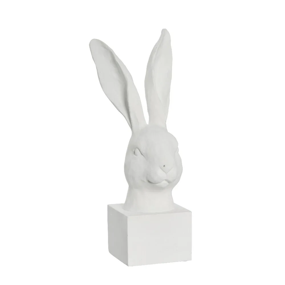 Semina Easter Bunny Bust H32.5 cm. white