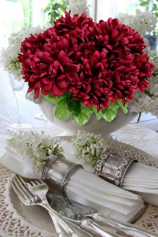 Small Chrysanthemum Bush Artificial Silk Flowers - Coral