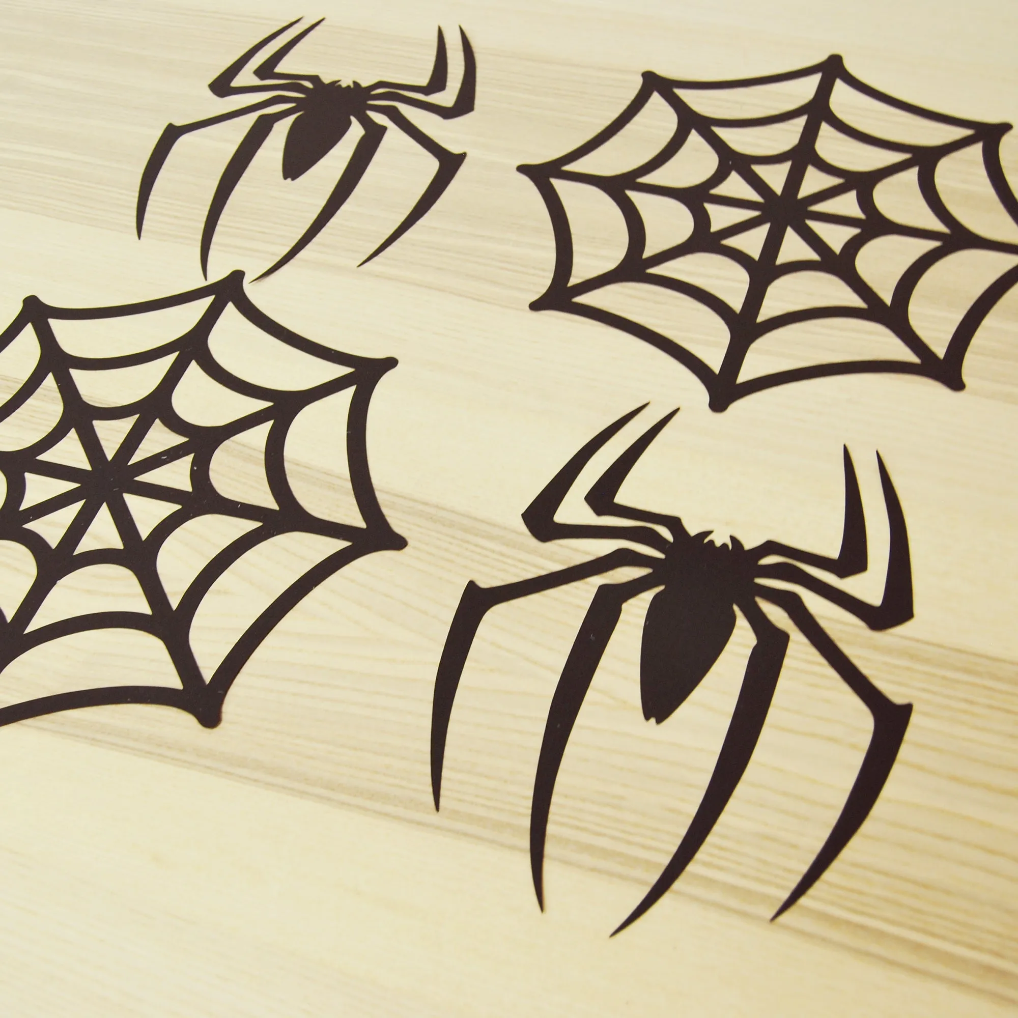 Spider and Spider Web Cutouts