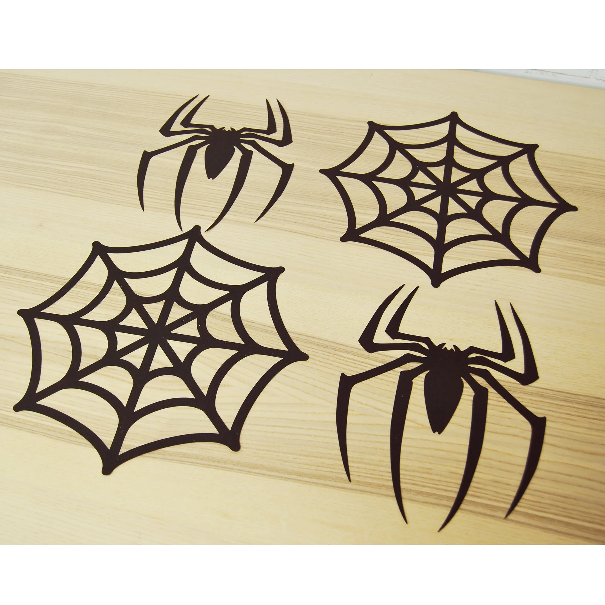 Spider and Spider Web Cutouts