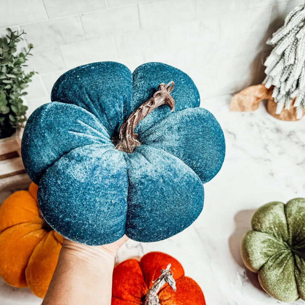 Velvet Pumpkins