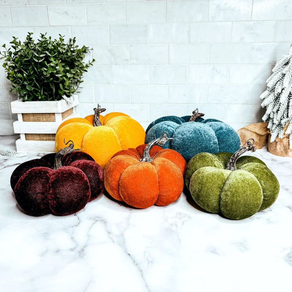 Velvet Pumpkins