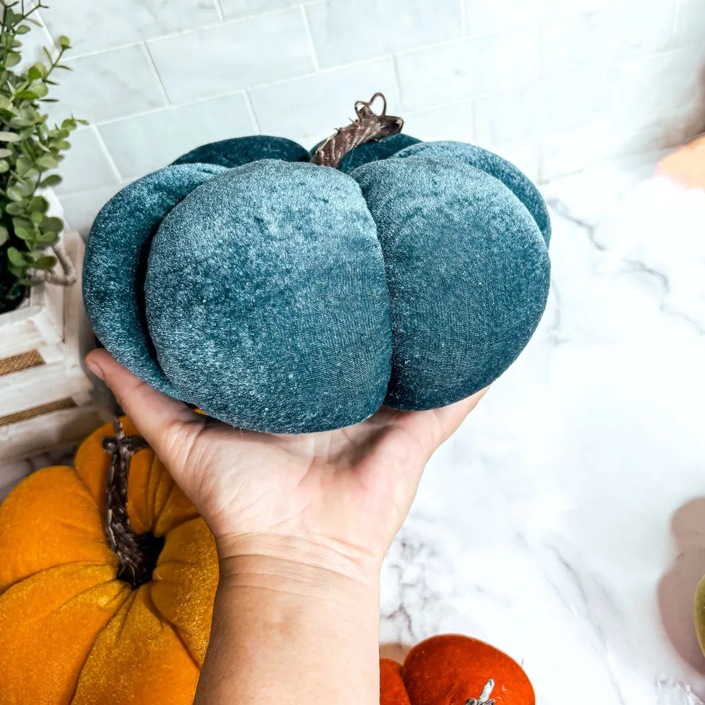 Velvet Pumpkins