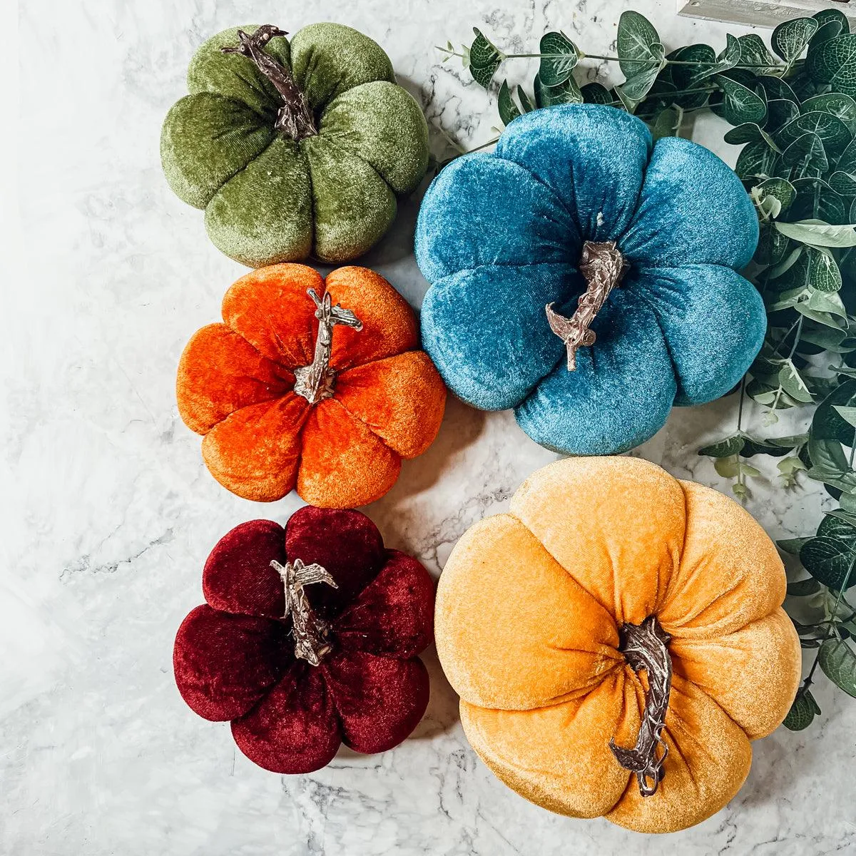 Velvet Pumpkins