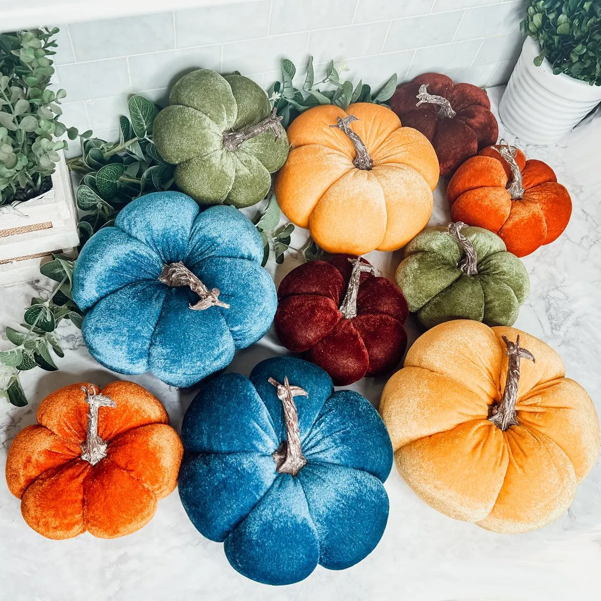 Velvet Pumpkins