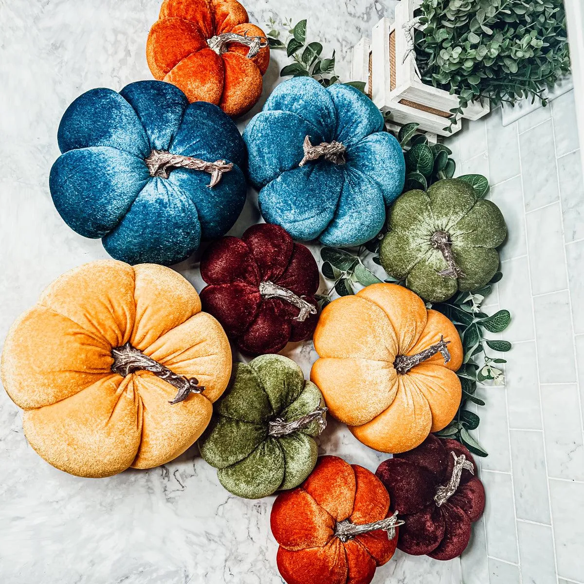 Velvet Pumpkins