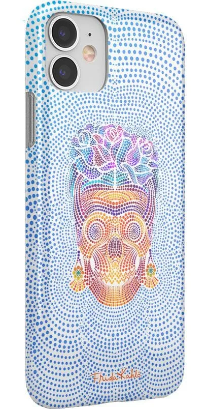 Vida y Muerte | Frida Kahlo Dotted Skull Case