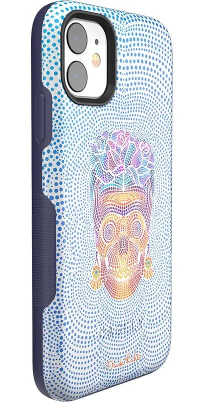 Vida y Muerte | Frida Kahlo Dotted Skull Case