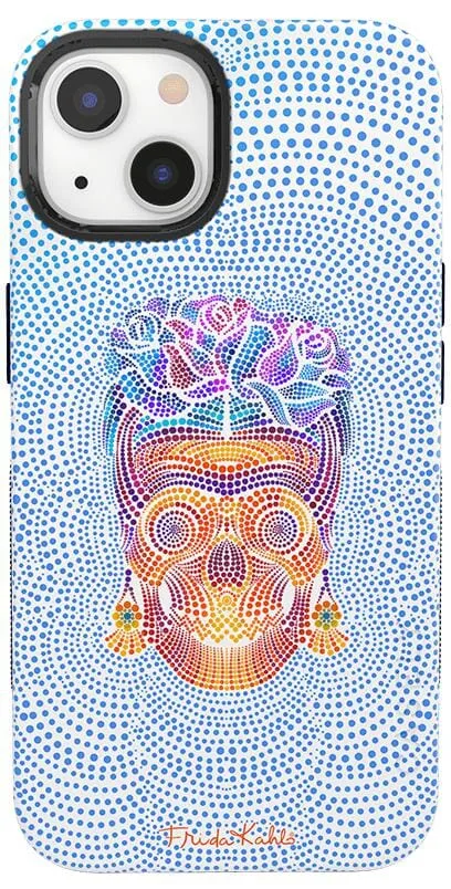 Vida y Muerte | Frida Kahlo Dotted Skull Case